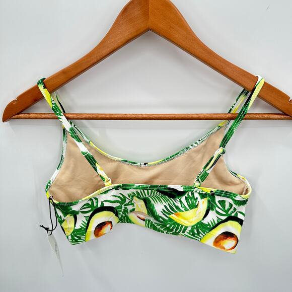 MOTT50 NWT Botanical Bikini Top // S - Picture 5 of 5
